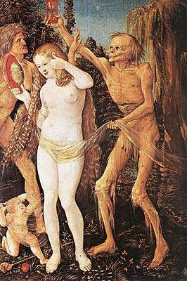 Hans Baldung Grien Three Ages of Woman and Death 1510 China oil painting art